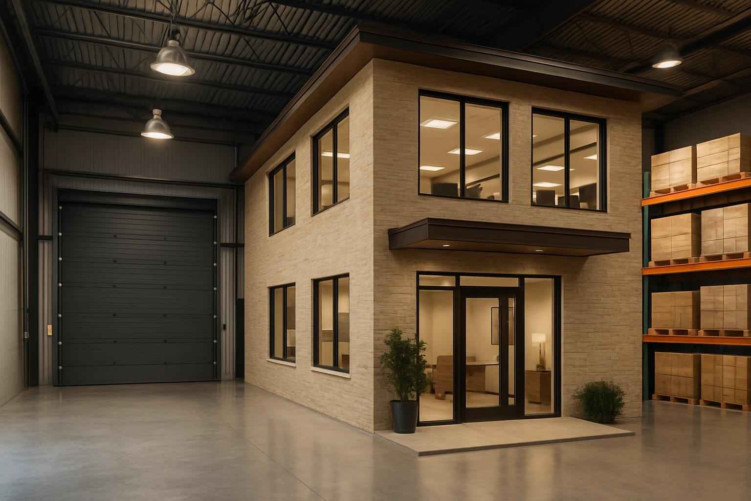 Warehouse Office Build Out in Kerrville TX