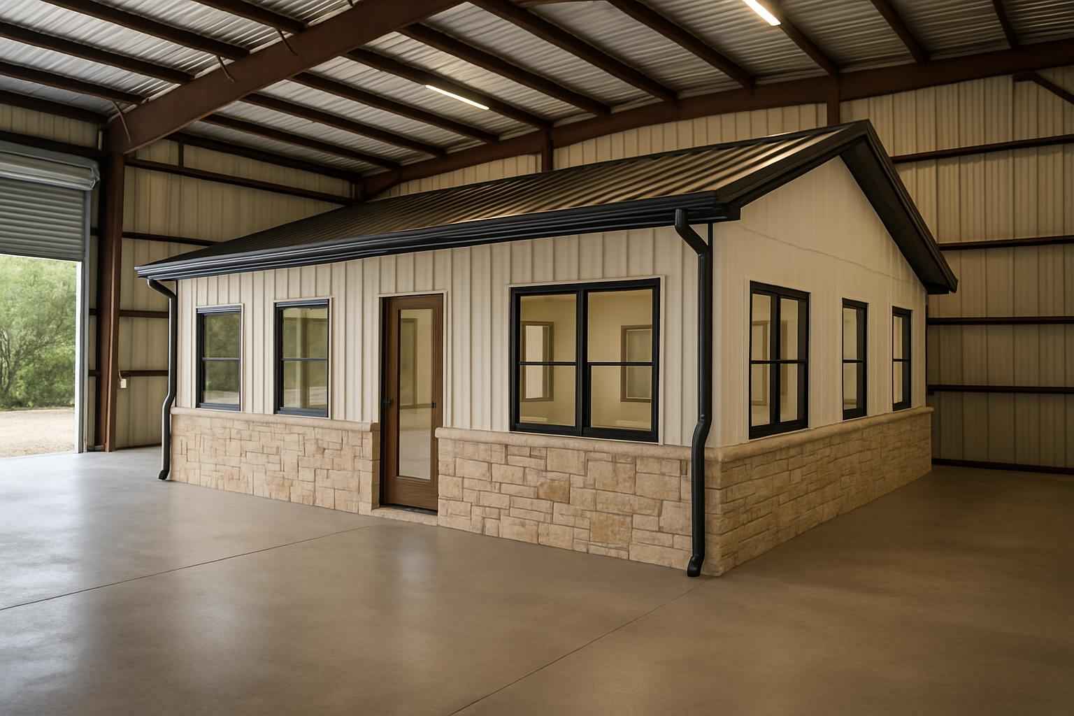 Warehouse Office Build Out in Waring TX