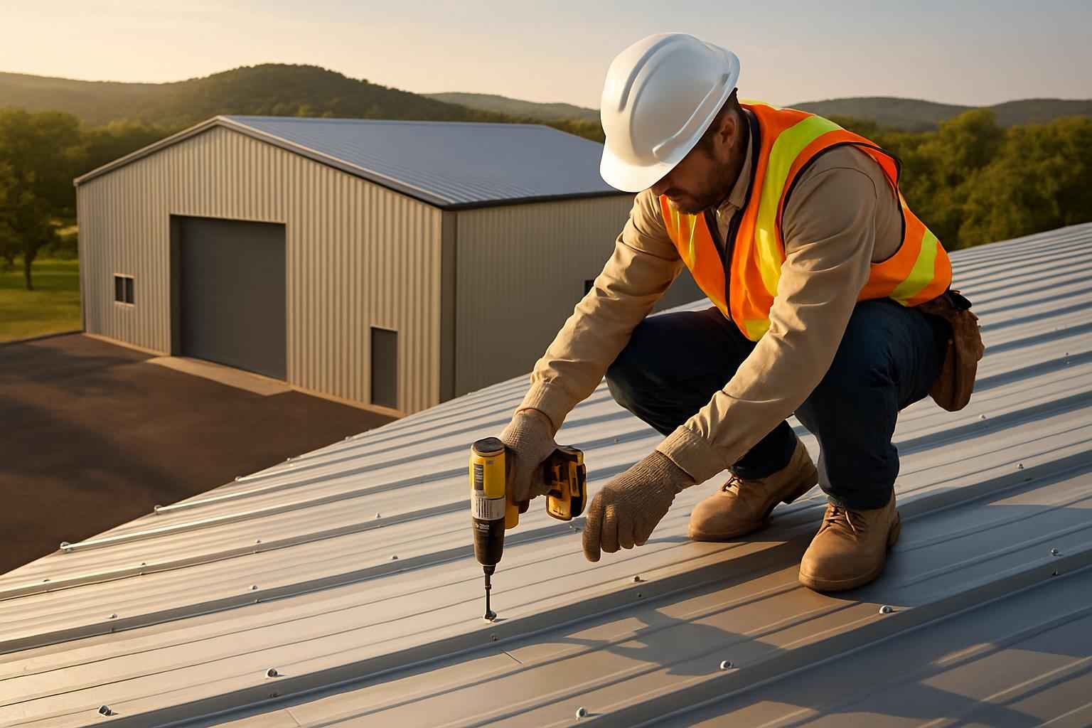 Warehouse Roof System Installer in Center Point TX