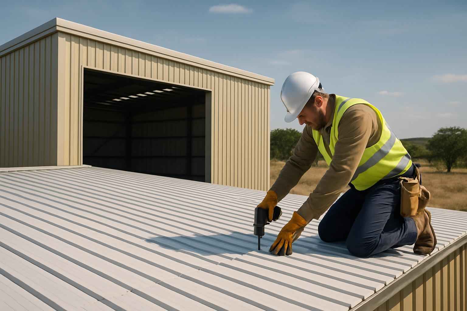 Warehouse Roof System Installer in Sisterdale TX