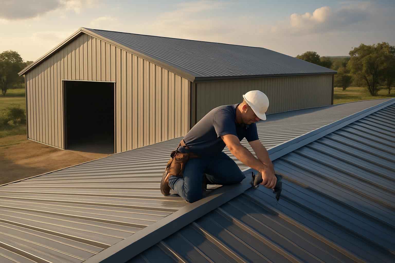 Warehouse Roof System Installer in Waring TX