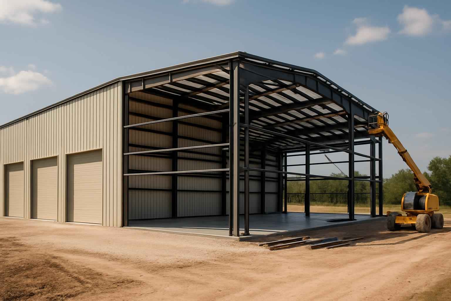 Warehouse Shell Construction in Center Point TX
