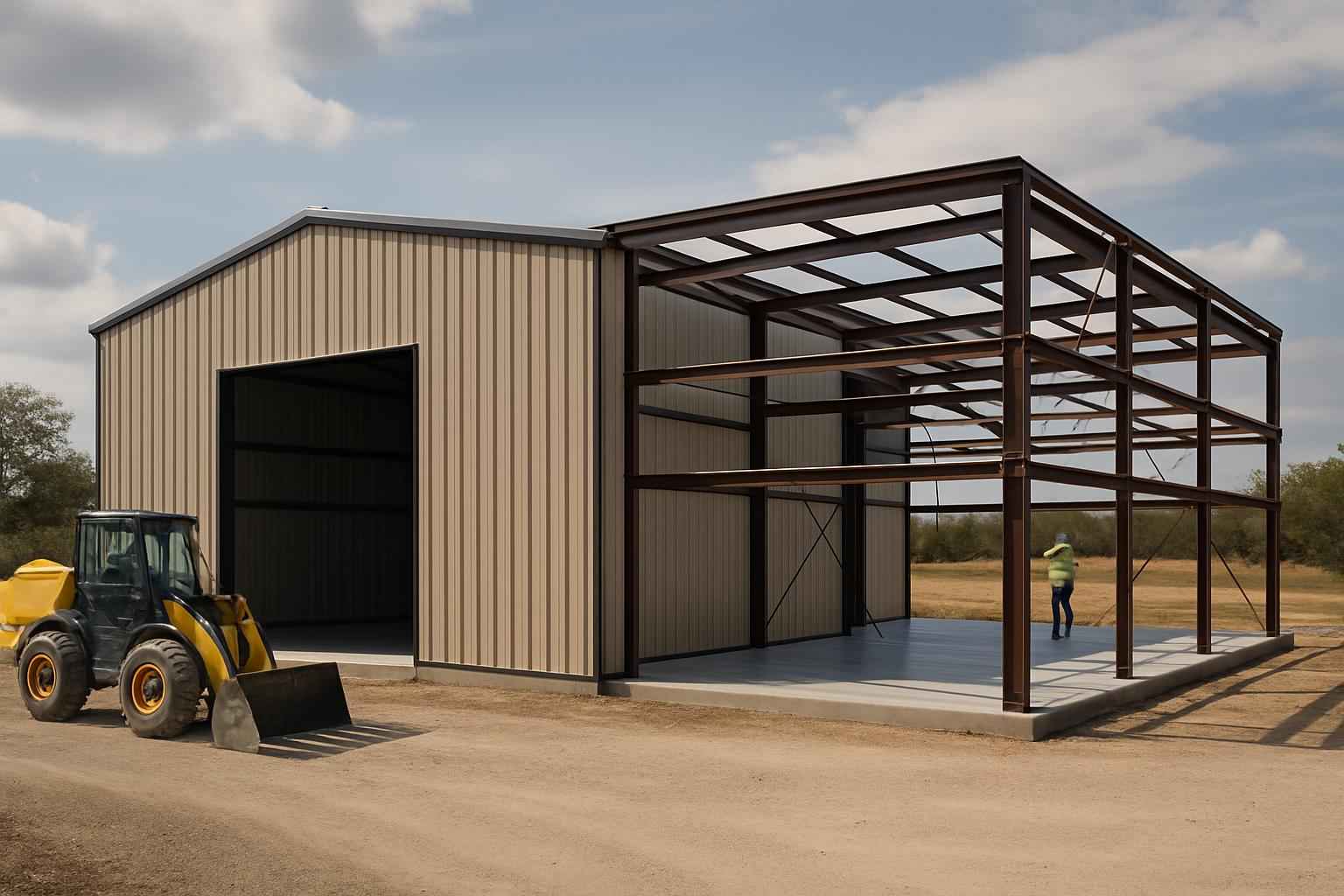 Warehouse Shell Construction in Comfort TX