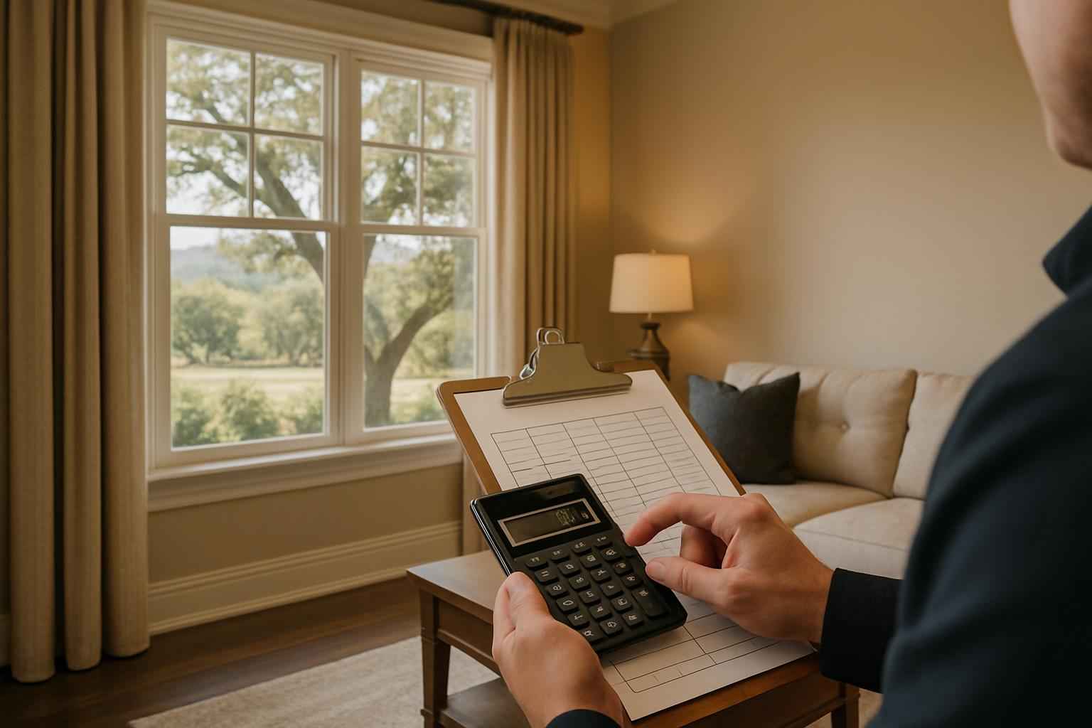 Window Cost Estimate in Comfort TX