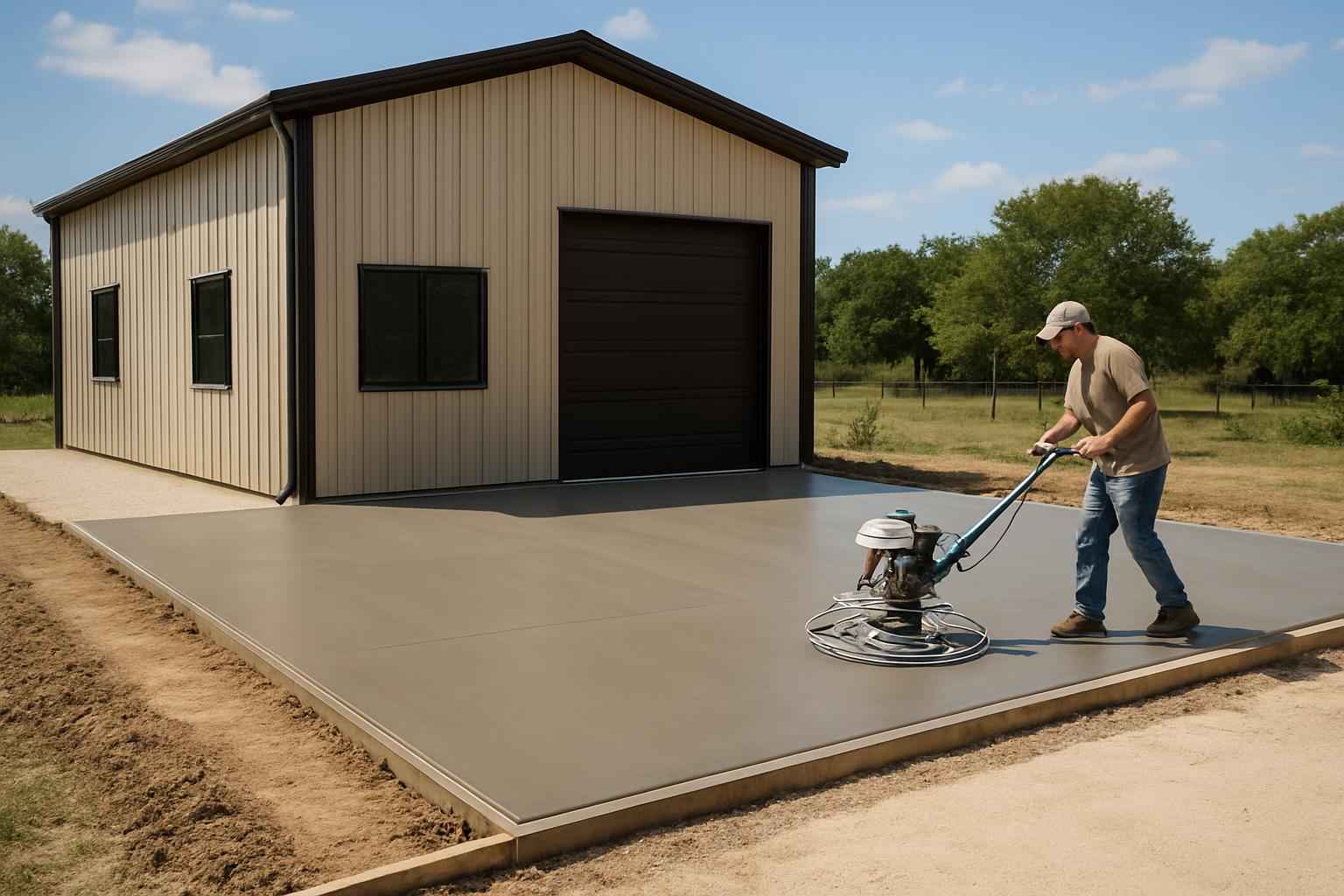 Apron Slab Installation Service in Boerne TX