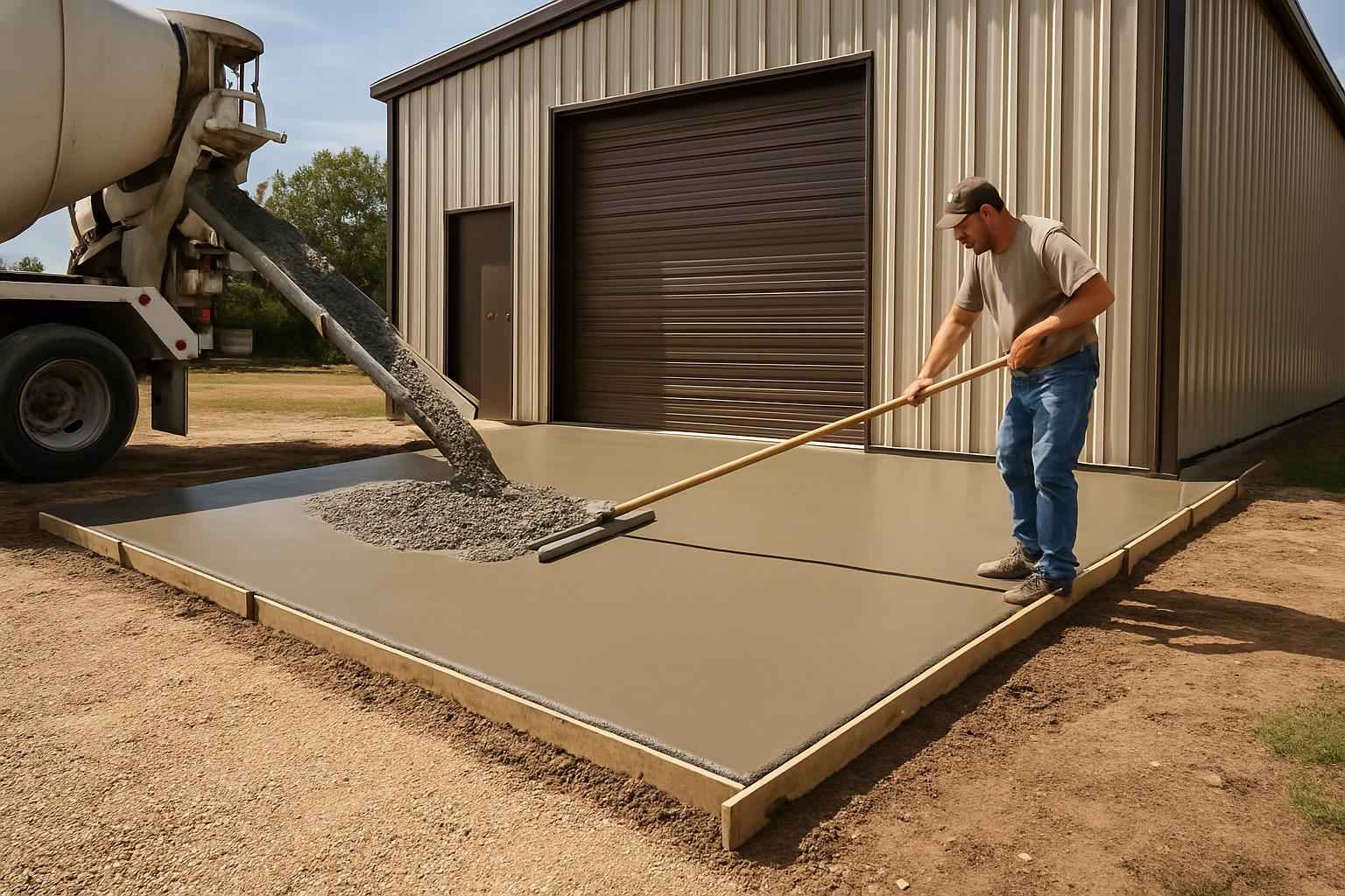 Apron Slab Installation Service in Granite Shoals TX