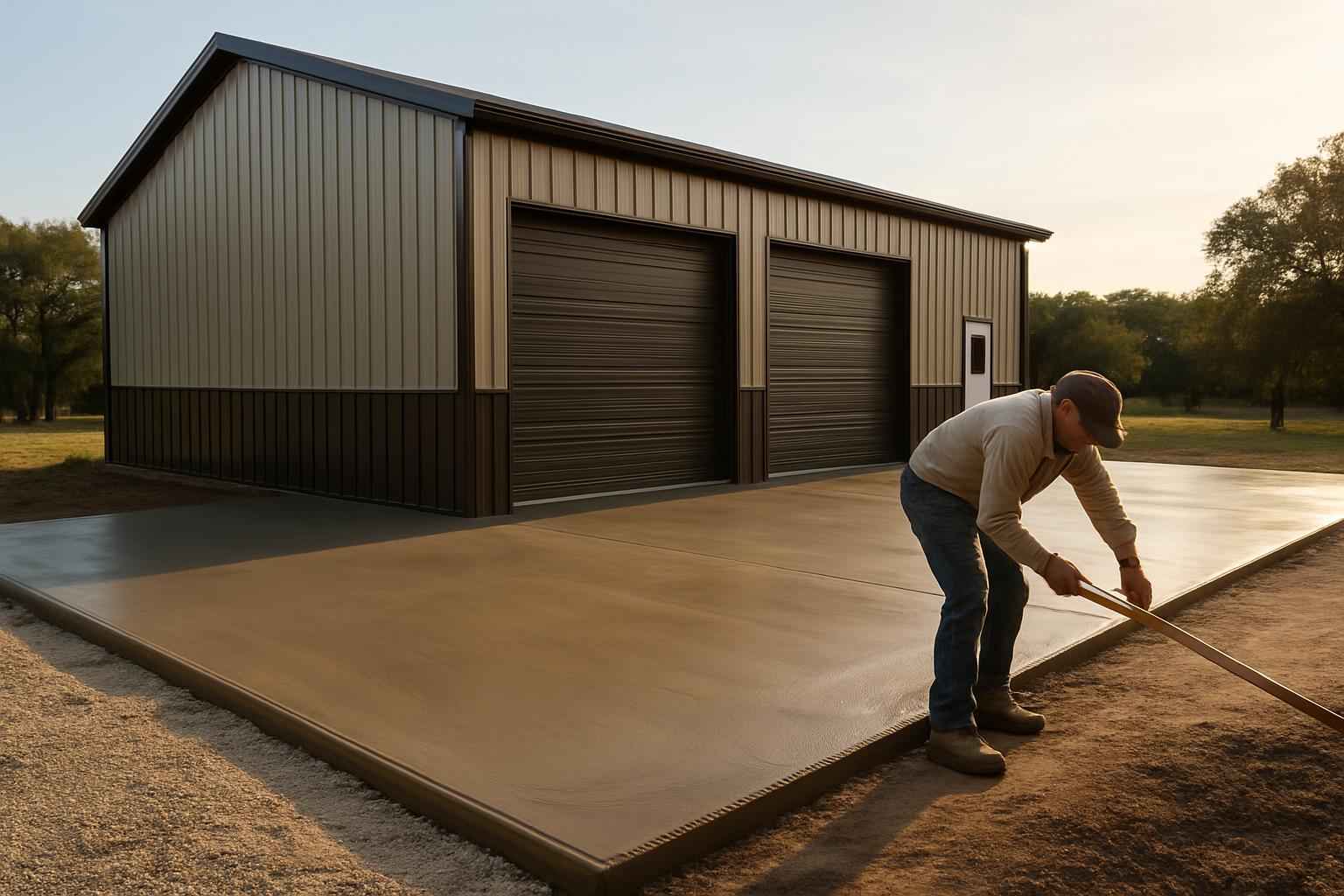 Apron Slab Installation Service in Kendalia TX