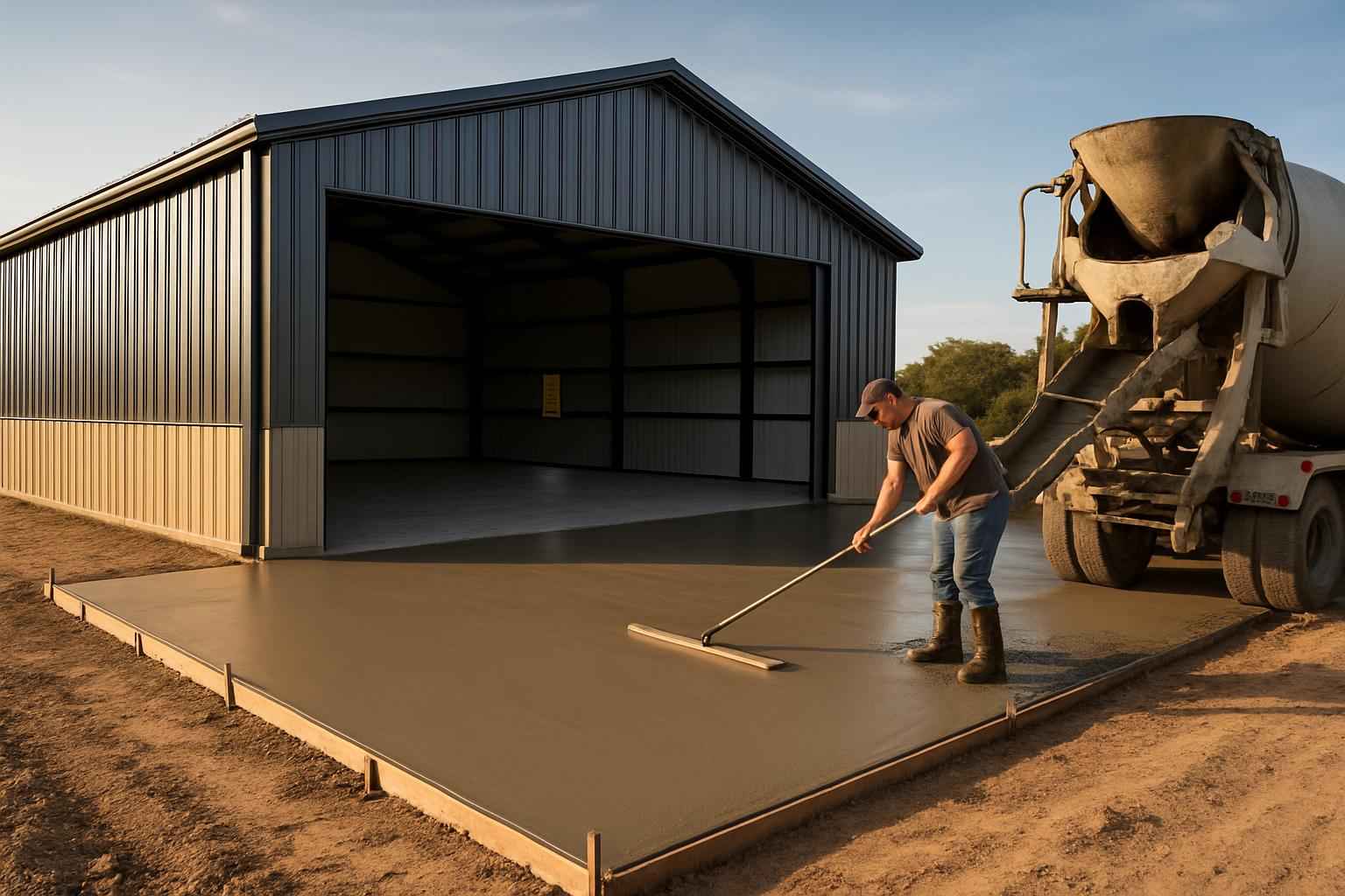 Apron Slab Installation Service in Round Mountain TX