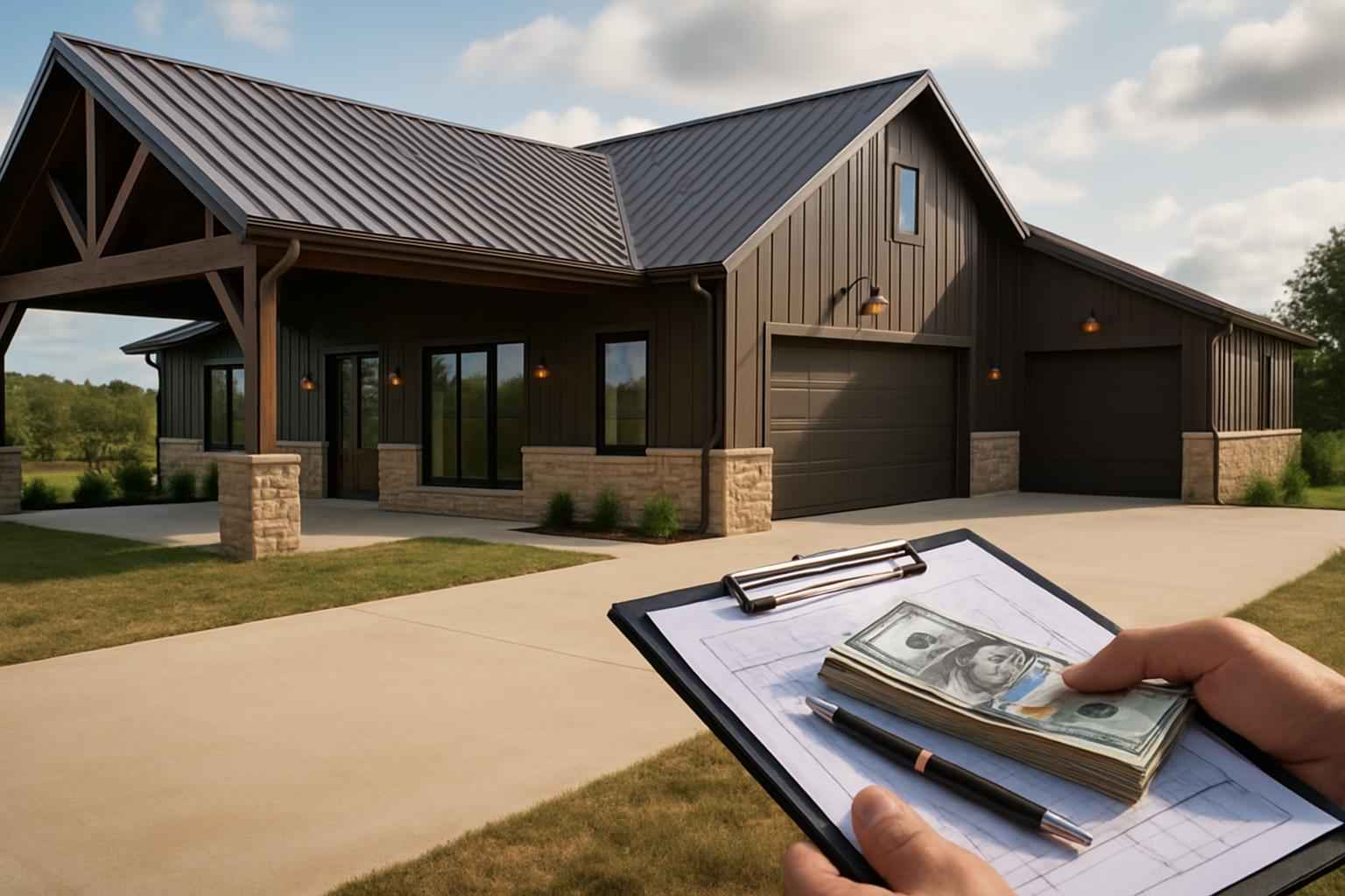 Barndominium Cost Estimate in Cypress Mill TX