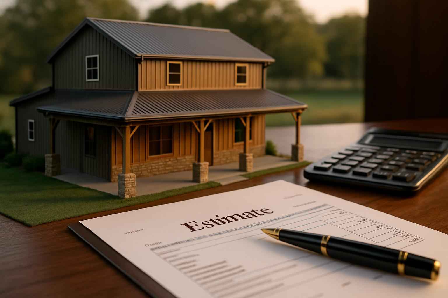 Barndominium Cost Estimate in Hunt TX