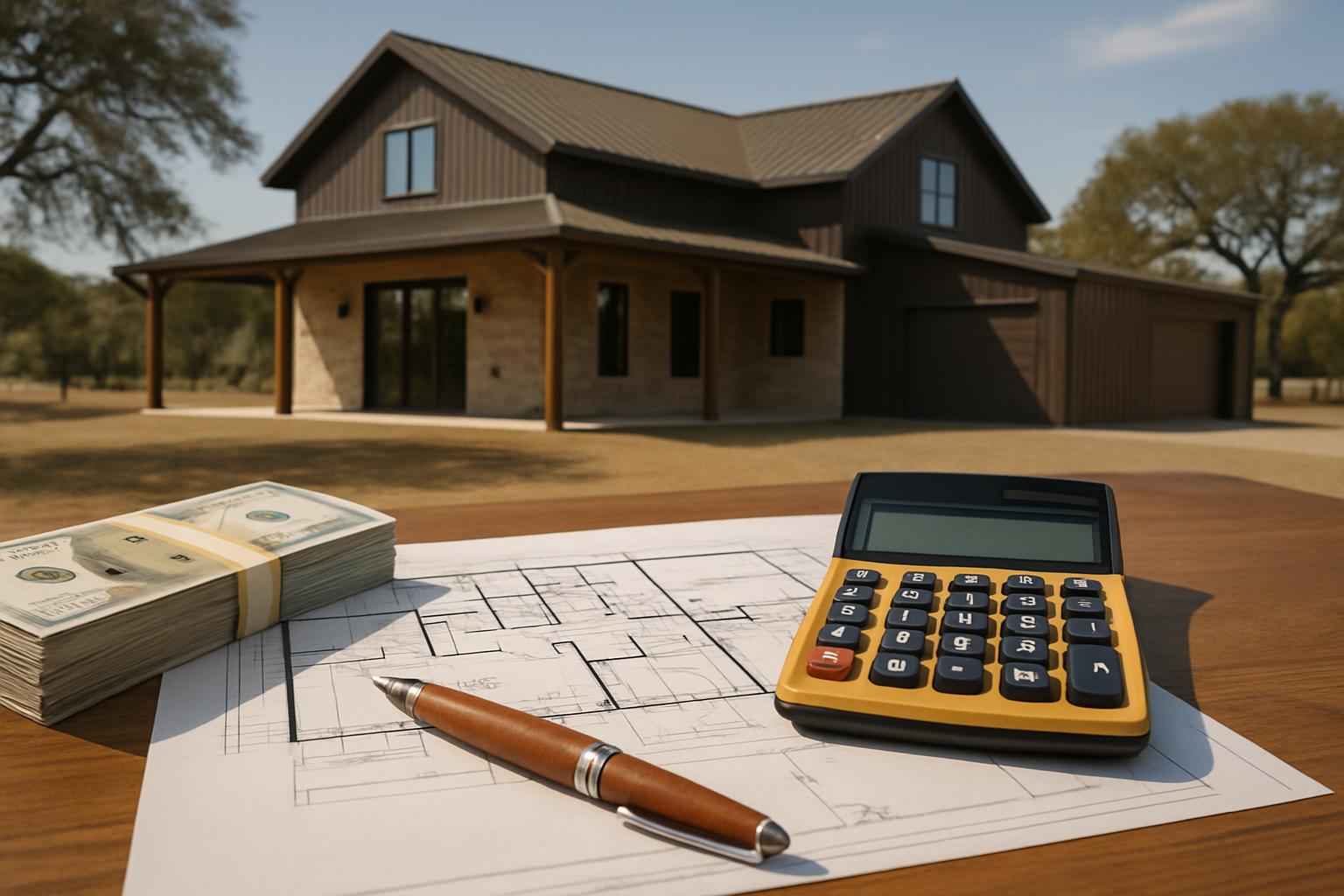 Barndominium Cost Estimate in Llano TX