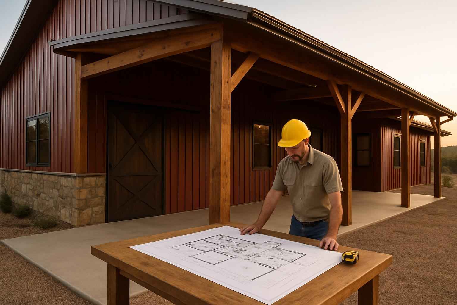 Barndominium Floor Plan Service in Cypress Mill TX