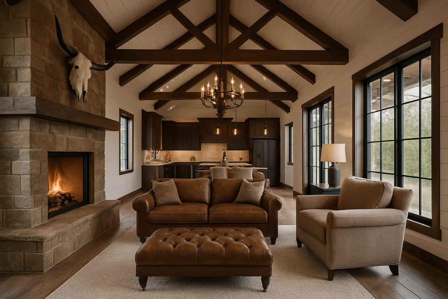 Barndominium Interior Build Out in Boerne T