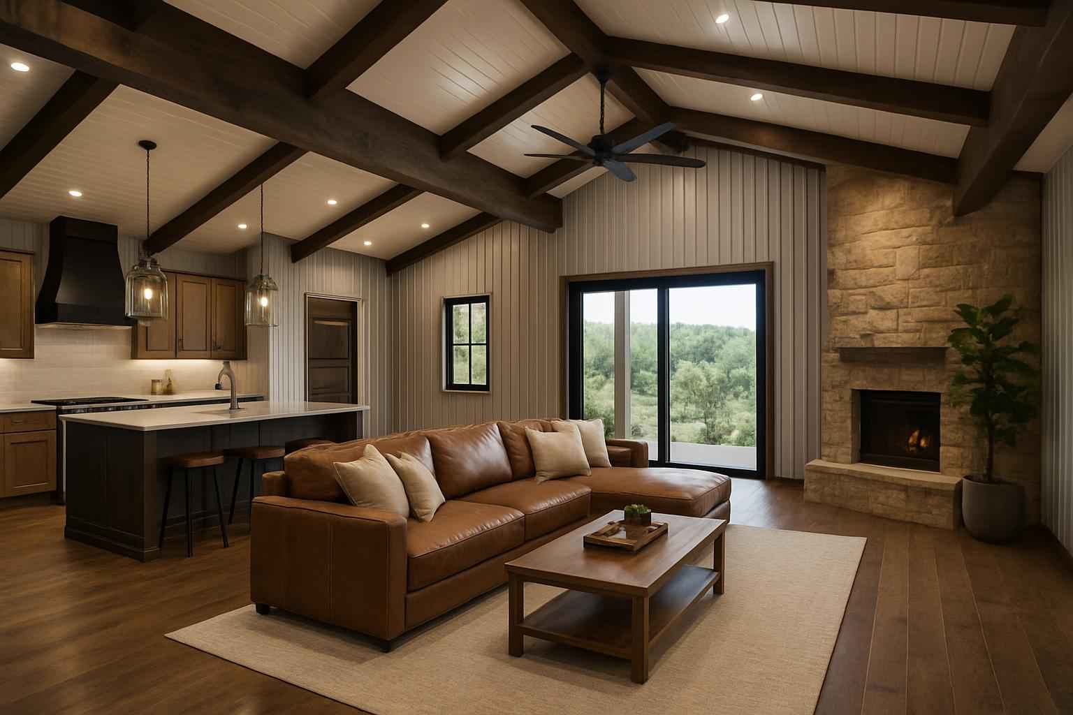 Barndominium Interior Build Out in Round Mountain TX