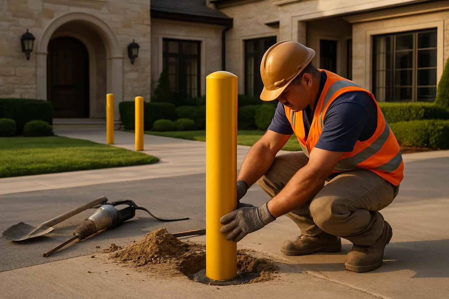 Bollard Installation Service in Granite Shoals TX