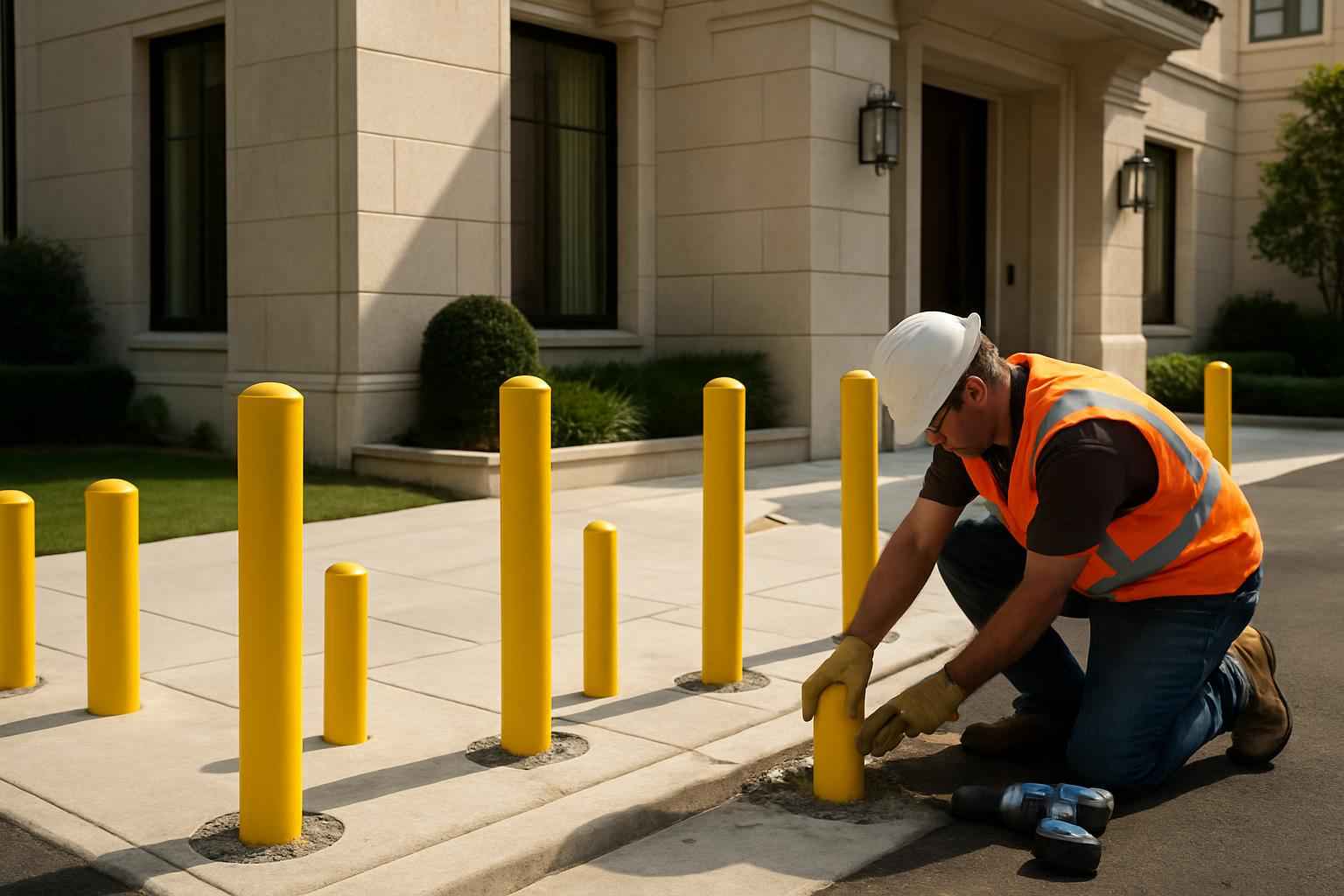 Bollard Installation Service in Kendalia TX