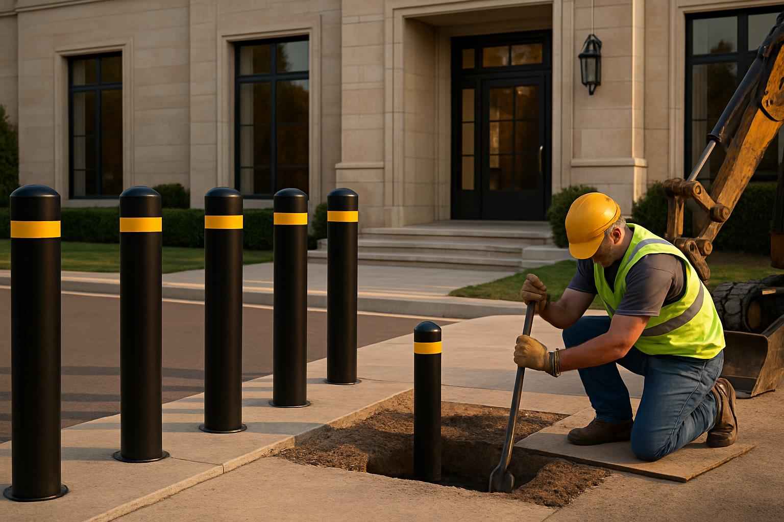 Bollard Installation Service in Llano TX