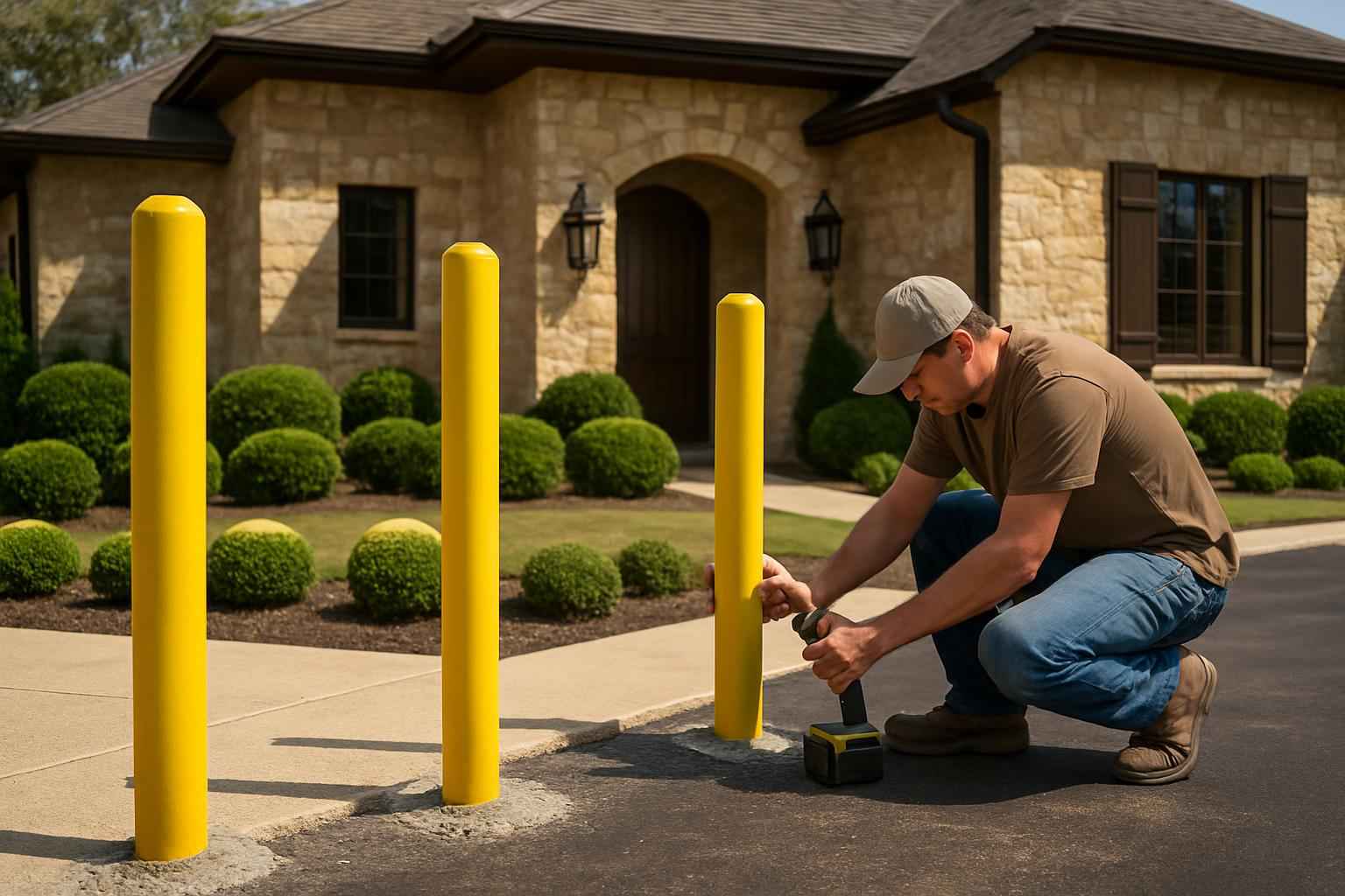 Bollard Installation Service in Mountain Home TX