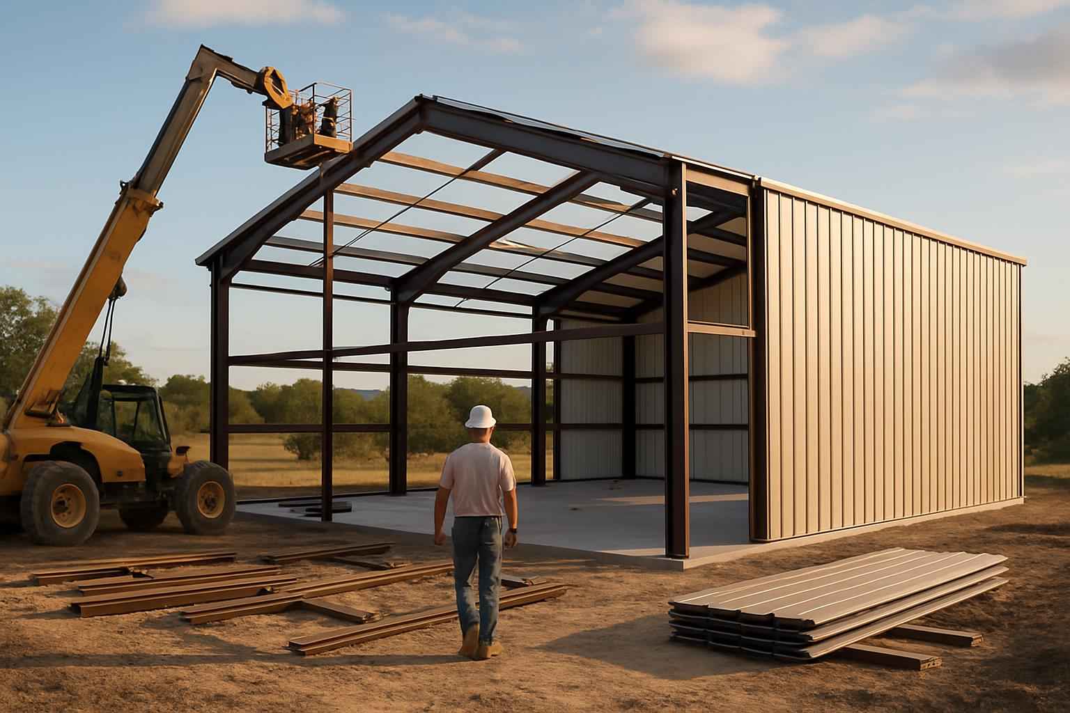 Bolt Up Building Erection in Cypress Mill TX