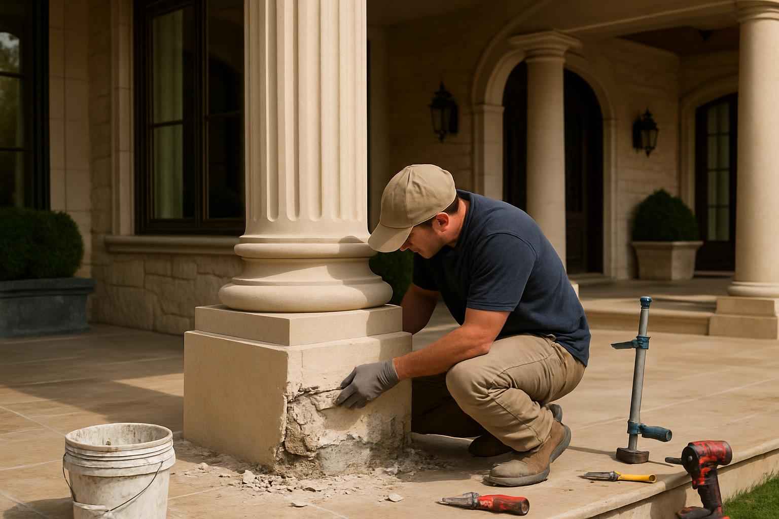 Column Base Repair Service in Boerne TX
