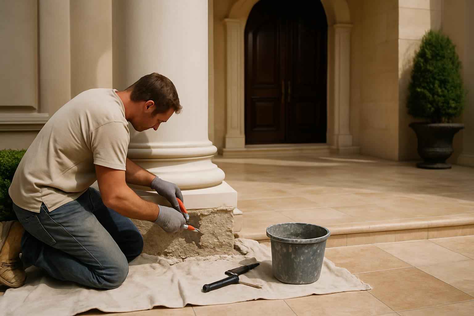 Column Base Repair Service in Granite Shoals TX