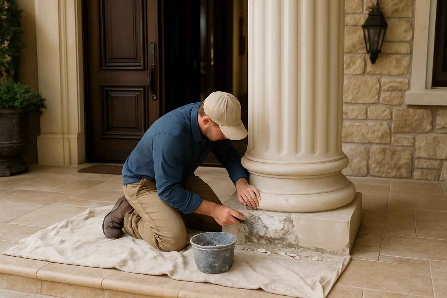 Column Base Repair Service in Hunt TX