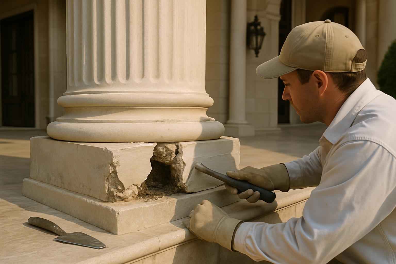 Column Base Repair Service in Kendalia TX