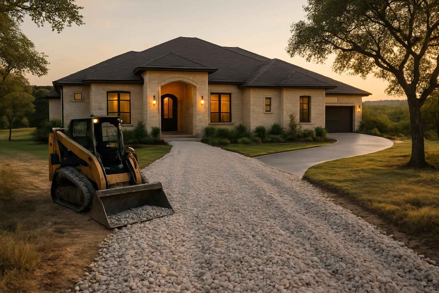 Construction Entrance Installation in Mountain Home TX