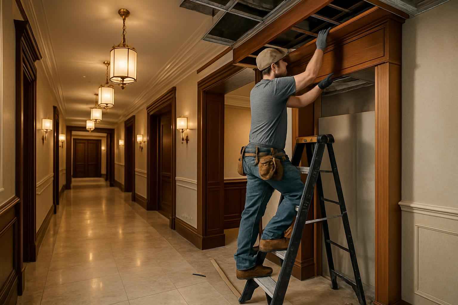 Corridor System Installation in Kendalia TX