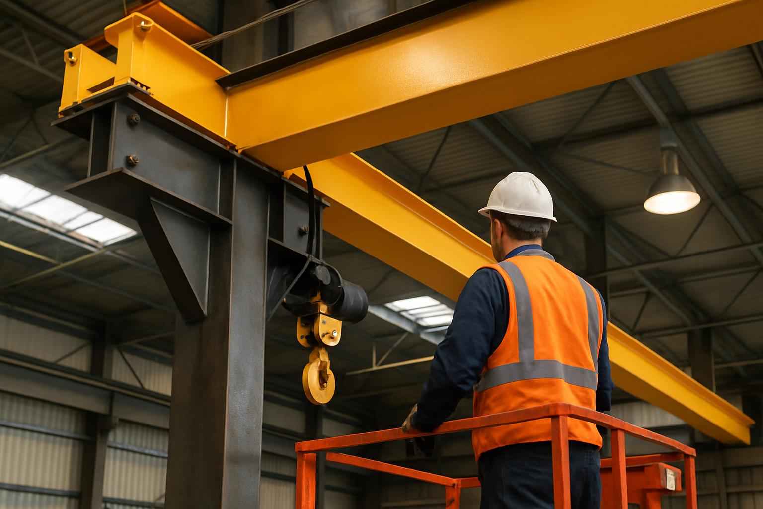 Crane Beam Support Service in Hunt TX