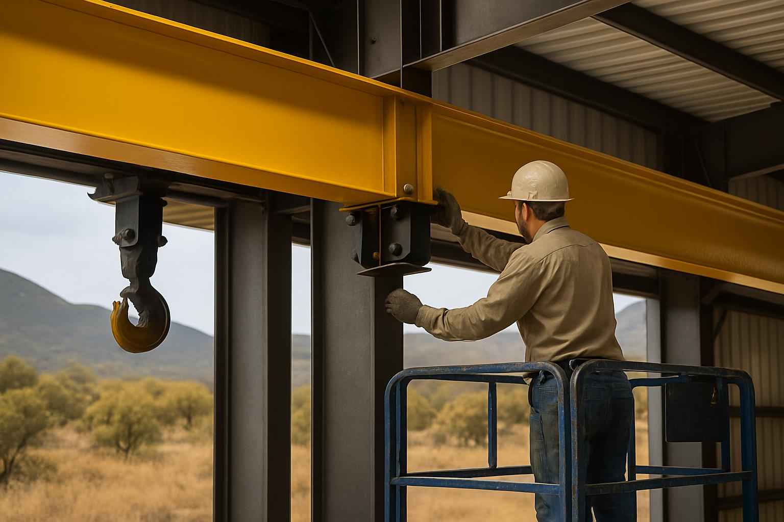 Crane Beam Support Service in Round Mountain TX