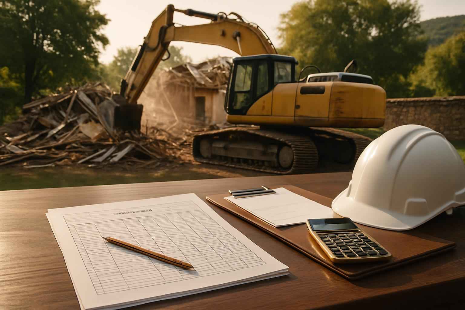 Demolition Cost Estimate in Hunt TX