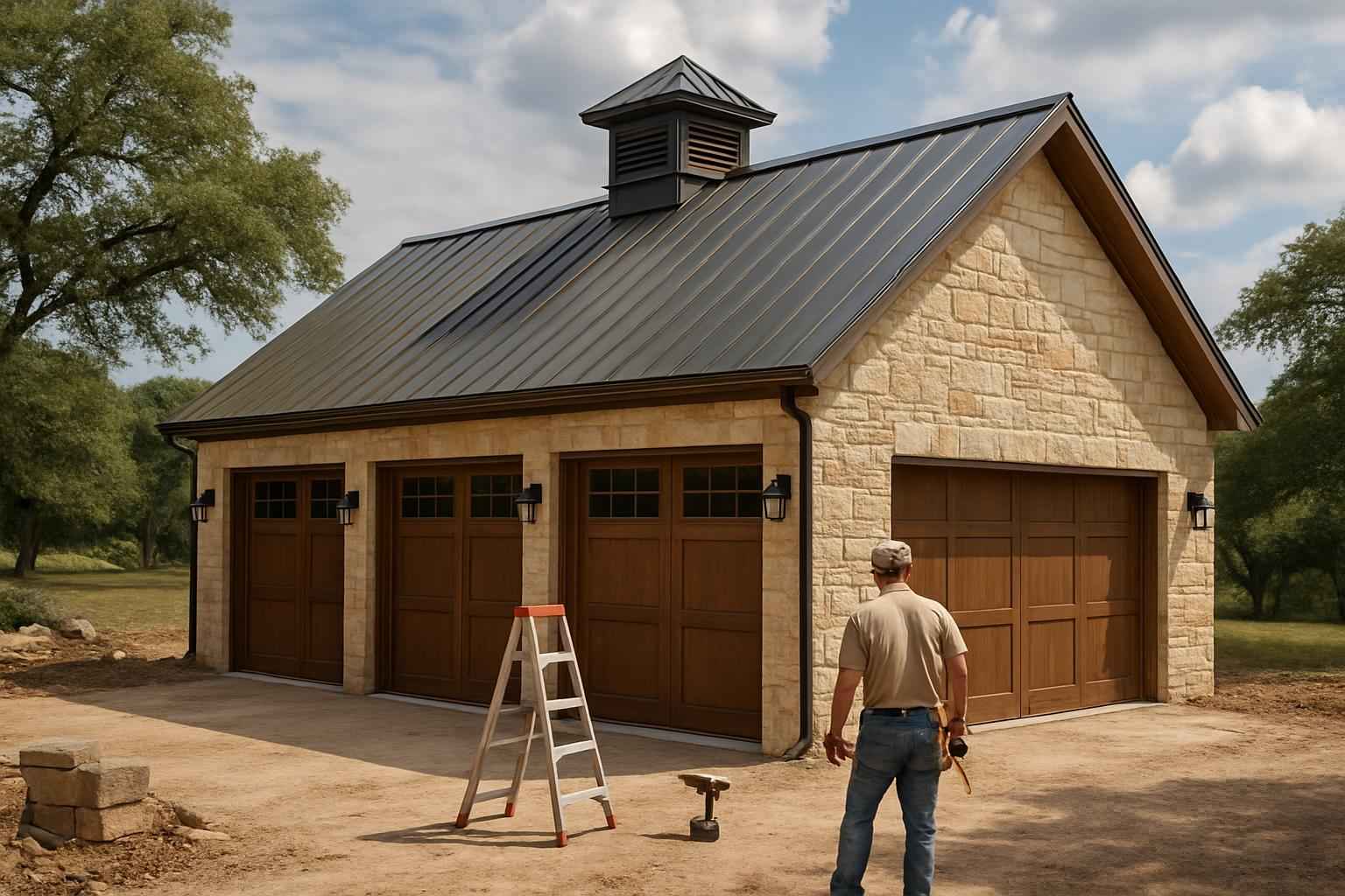 Detached Garage Builder in Hunt TX