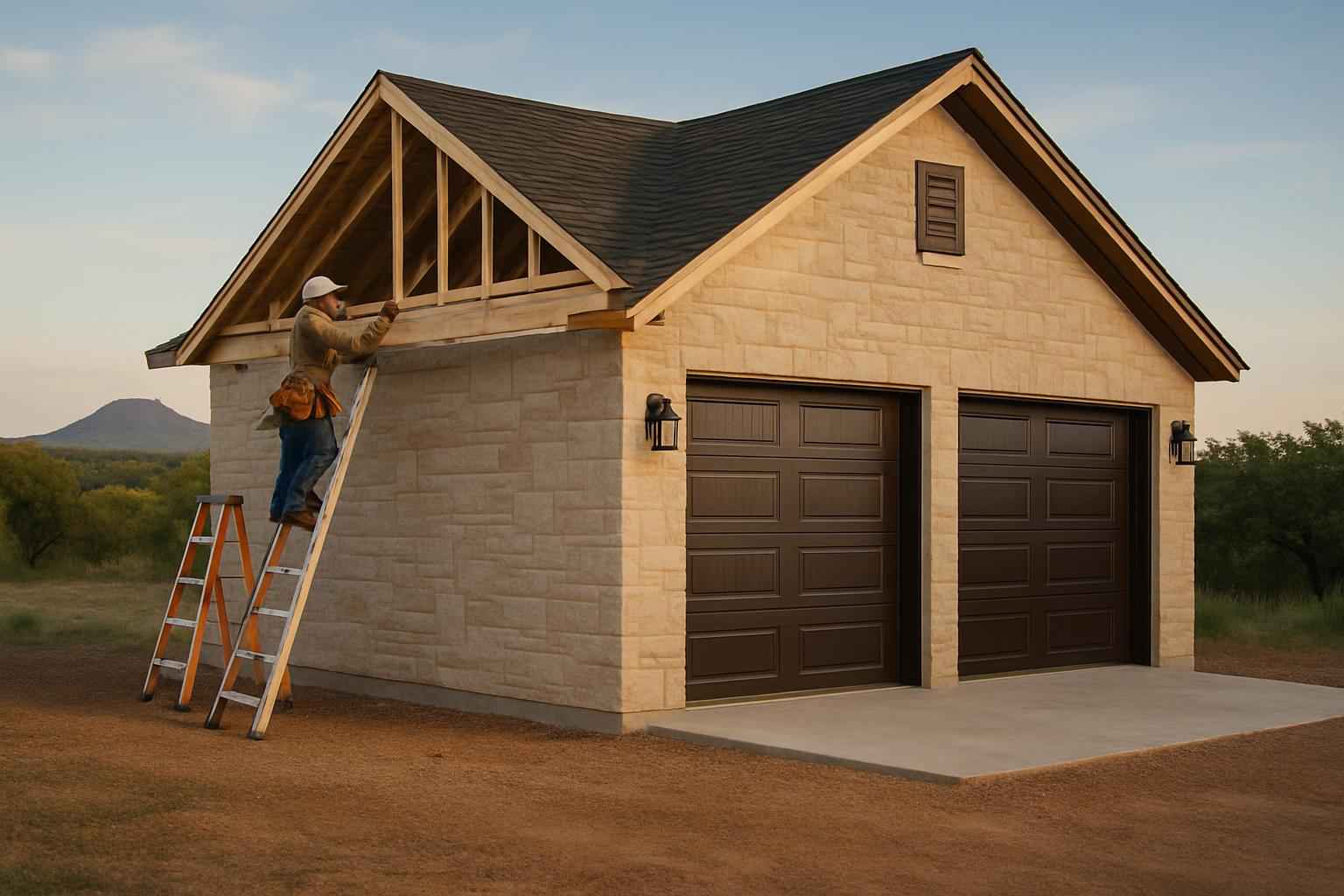 Detached Garage Builder in Round Mountain TX