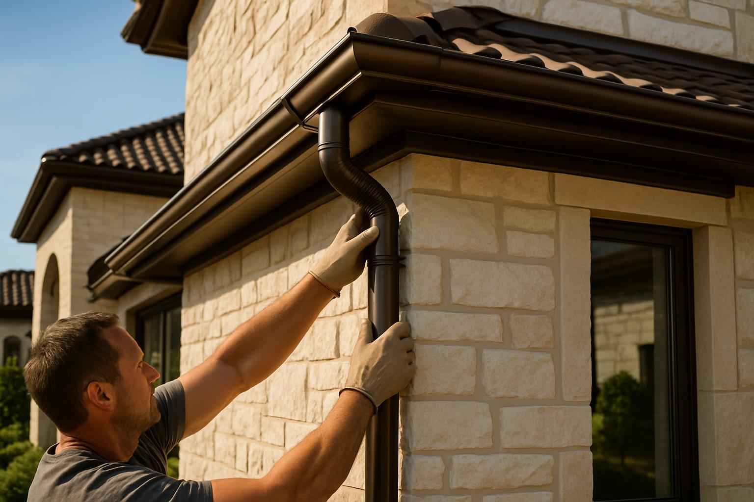 Downspout Installation Service in Granite Shoals TX