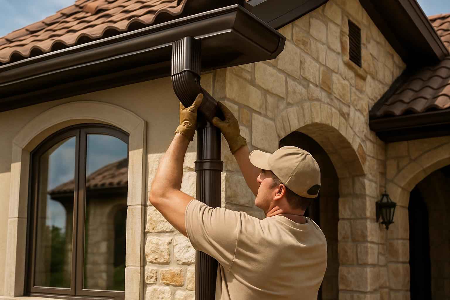 Downspout Installation Service in Llano TX