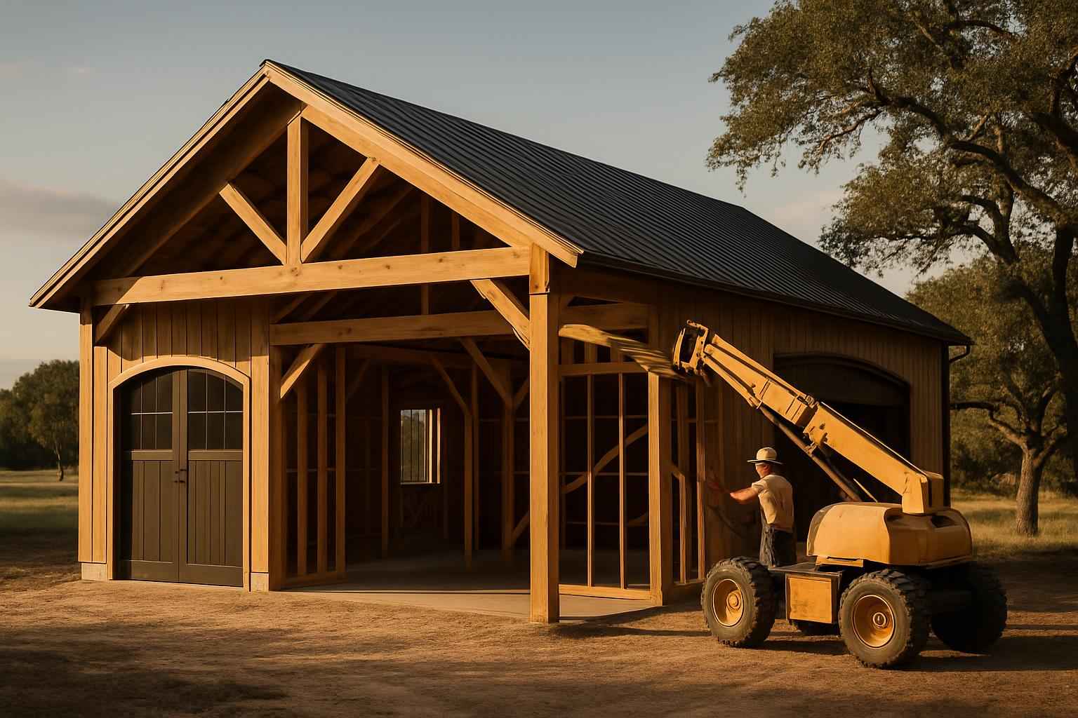 Equipment Barn Builder in Boerne TX
