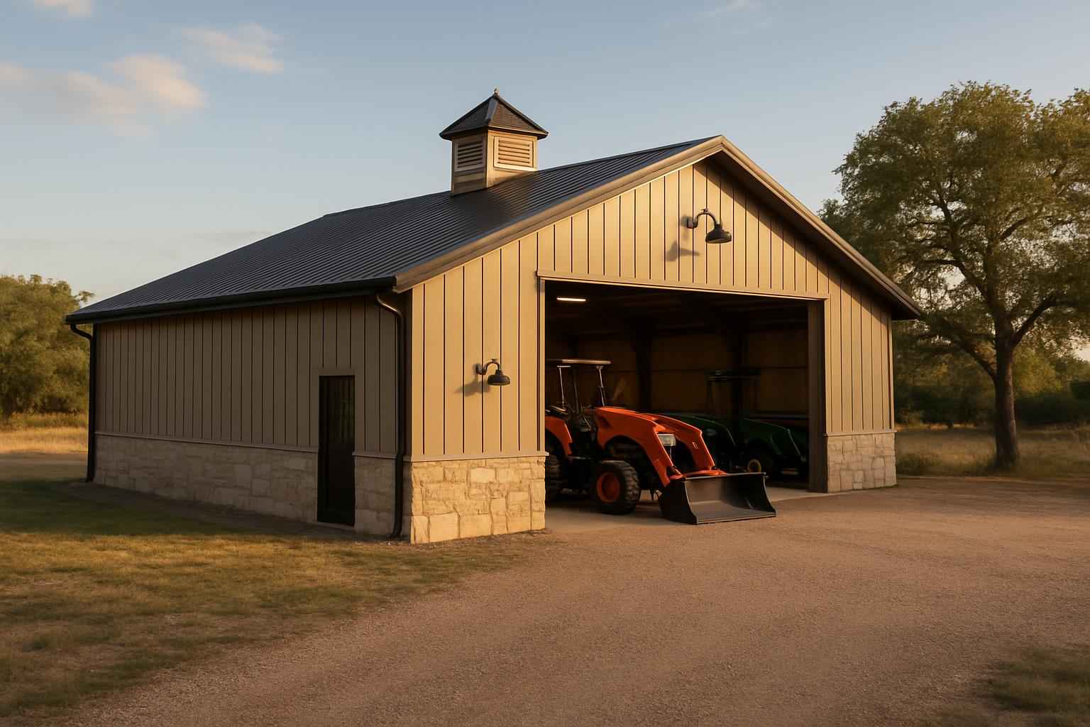 Equipment Barn Builder in Granite Shoals TX