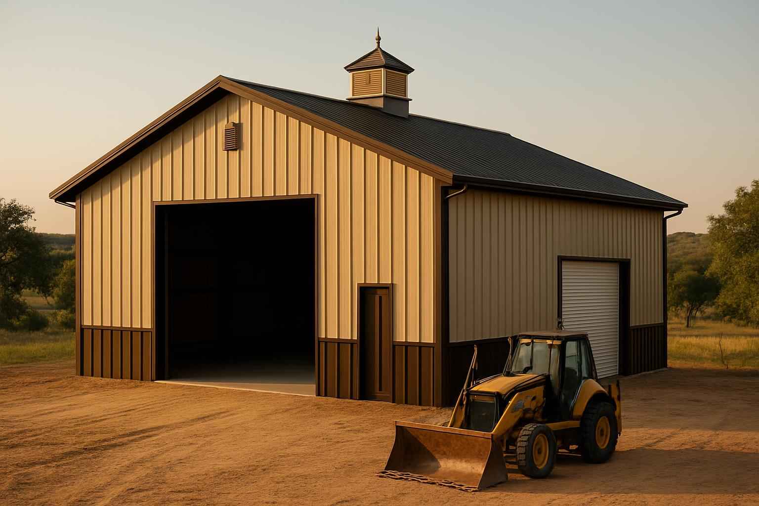 Equipment Barn Builder in Llano TX