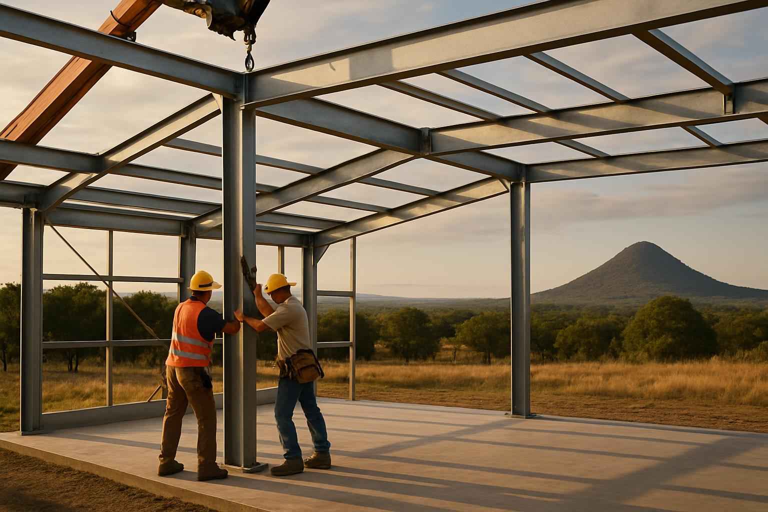 Erection Crew Near Me in Round Mountain TX