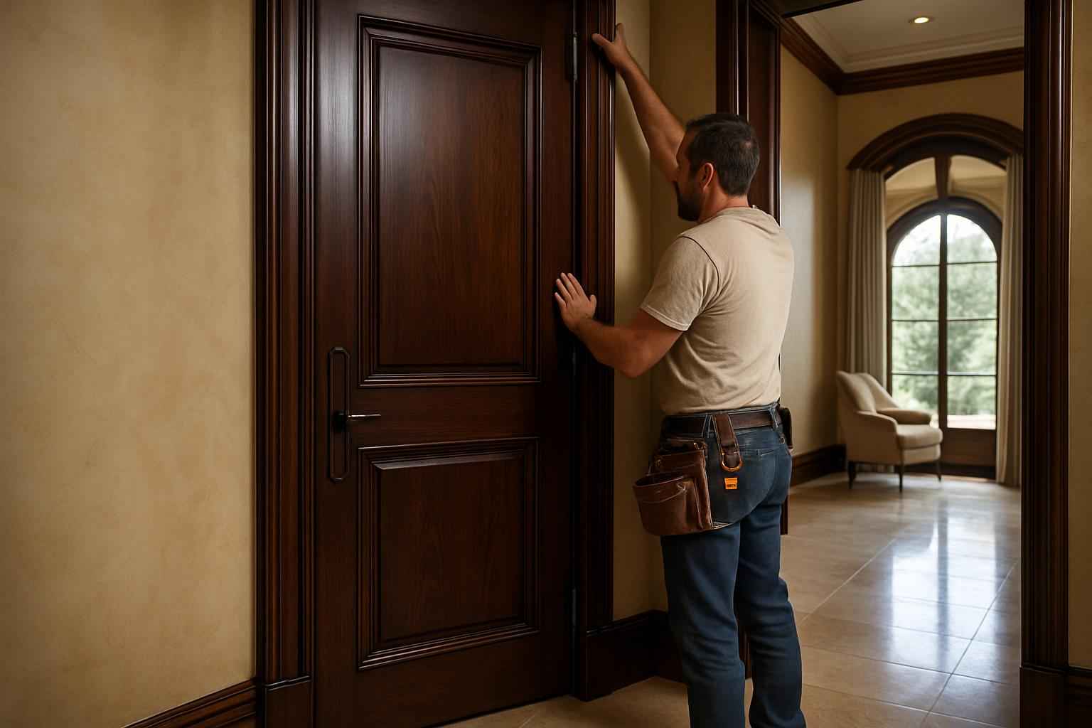 Extra Tall Door Installer in Hunt TX
