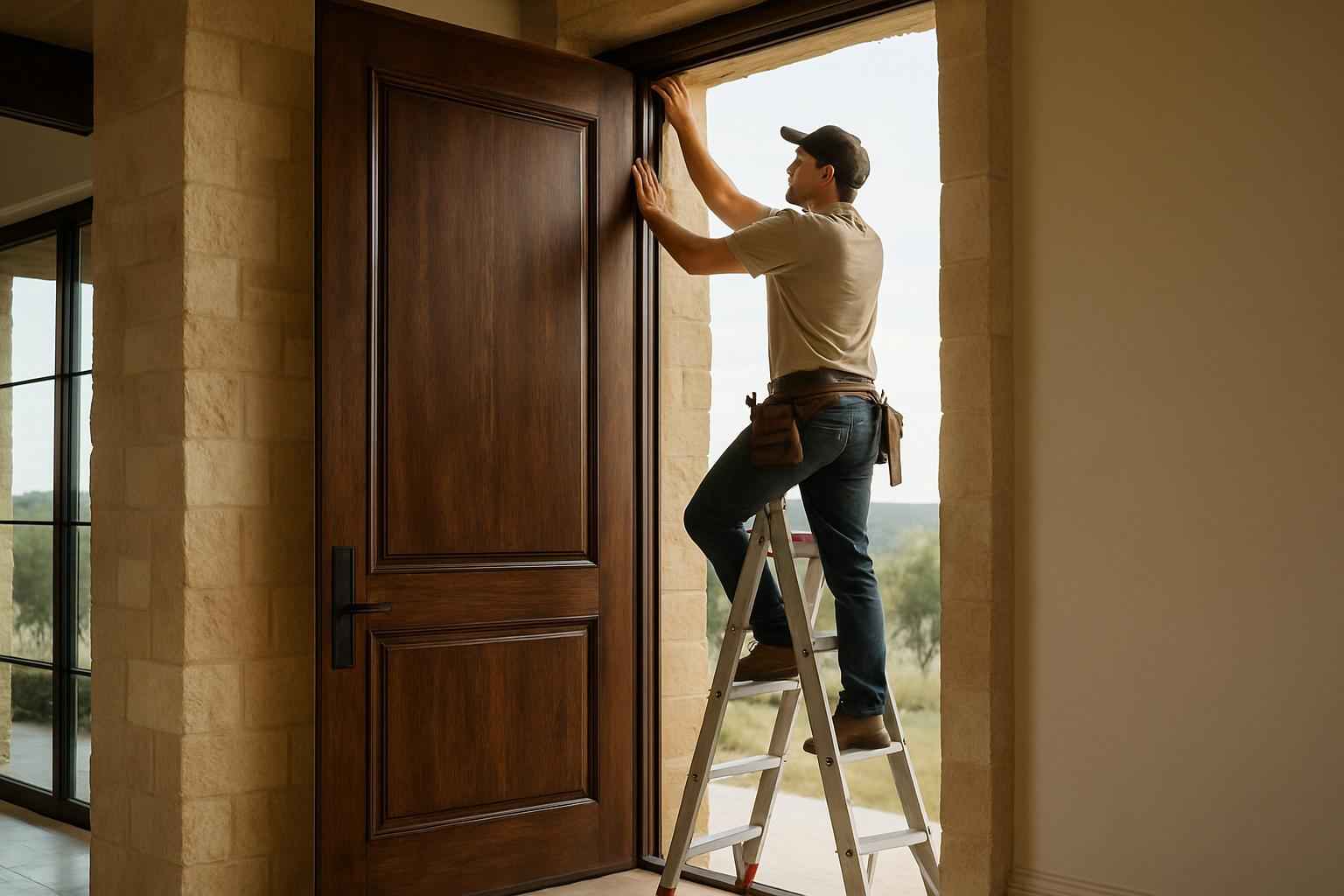 Extra Tall Door Installer in Round Mountain TX