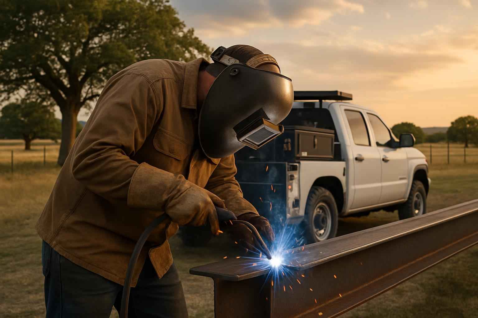 Field Welding Service in Boerne TX