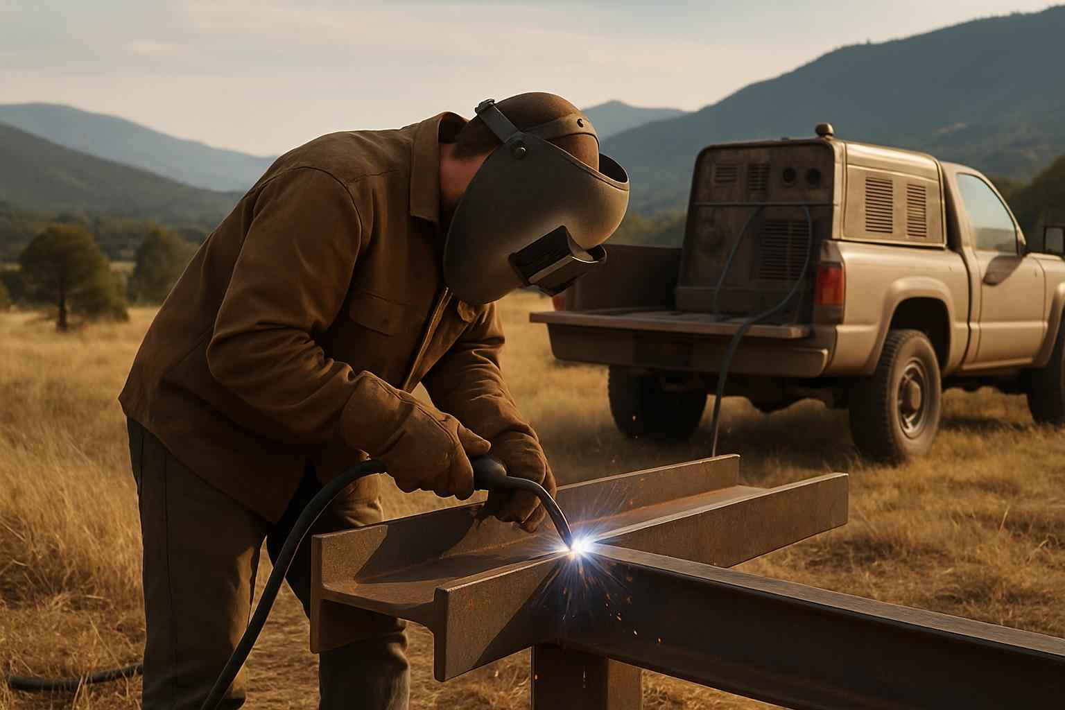 Field Welding Service in Mountain Home TX