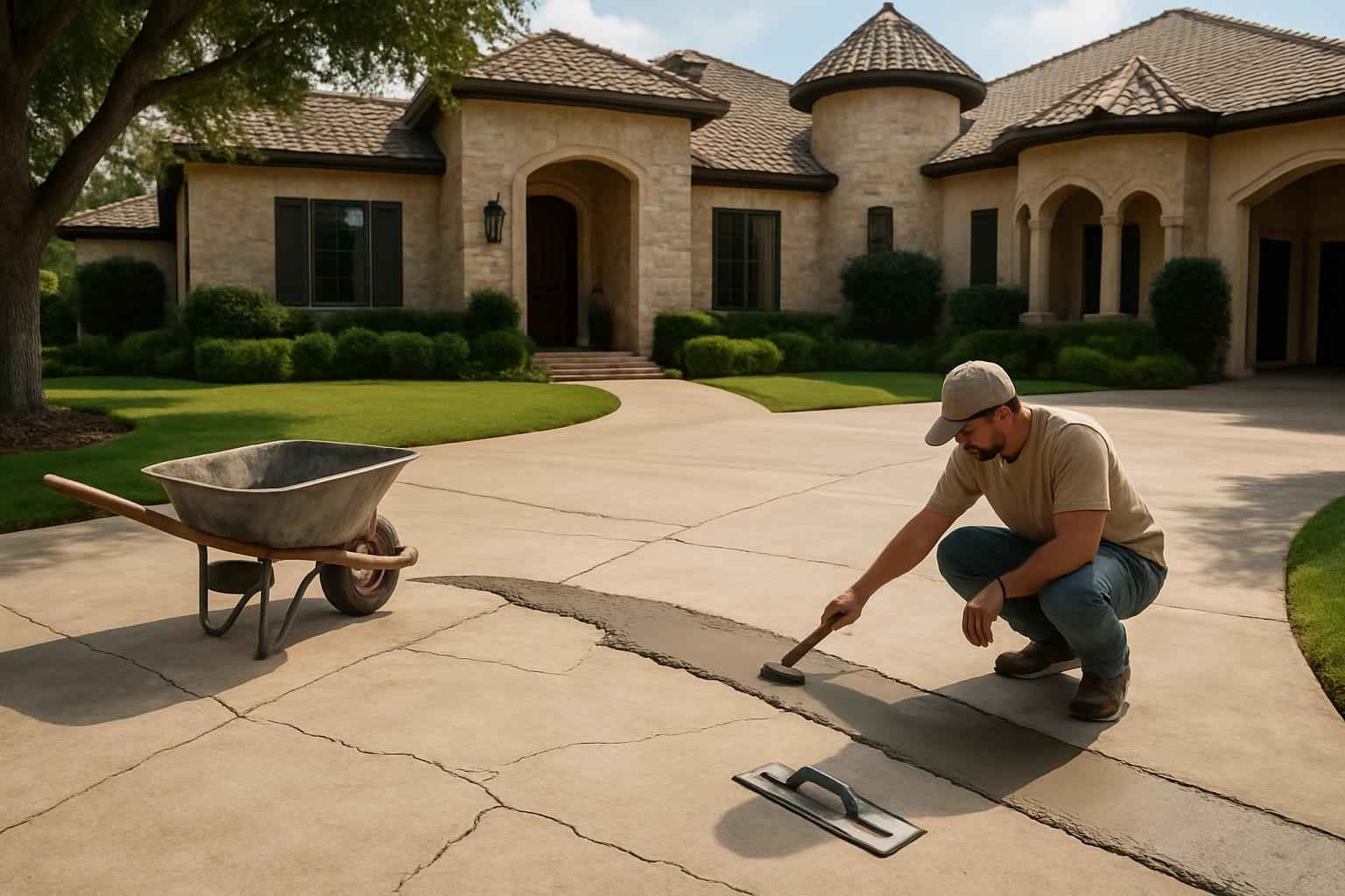 Flatwork Repair Service in Llano TX