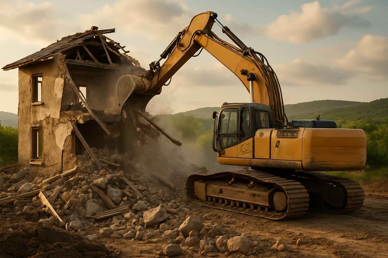 Full Building Demolition Service in Mountain Home TX