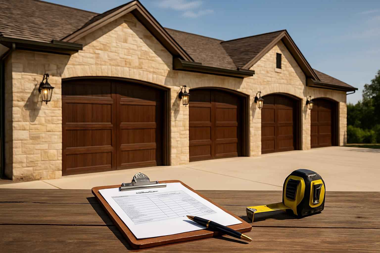 Garage Build Cost Estimate in Kendalia TX