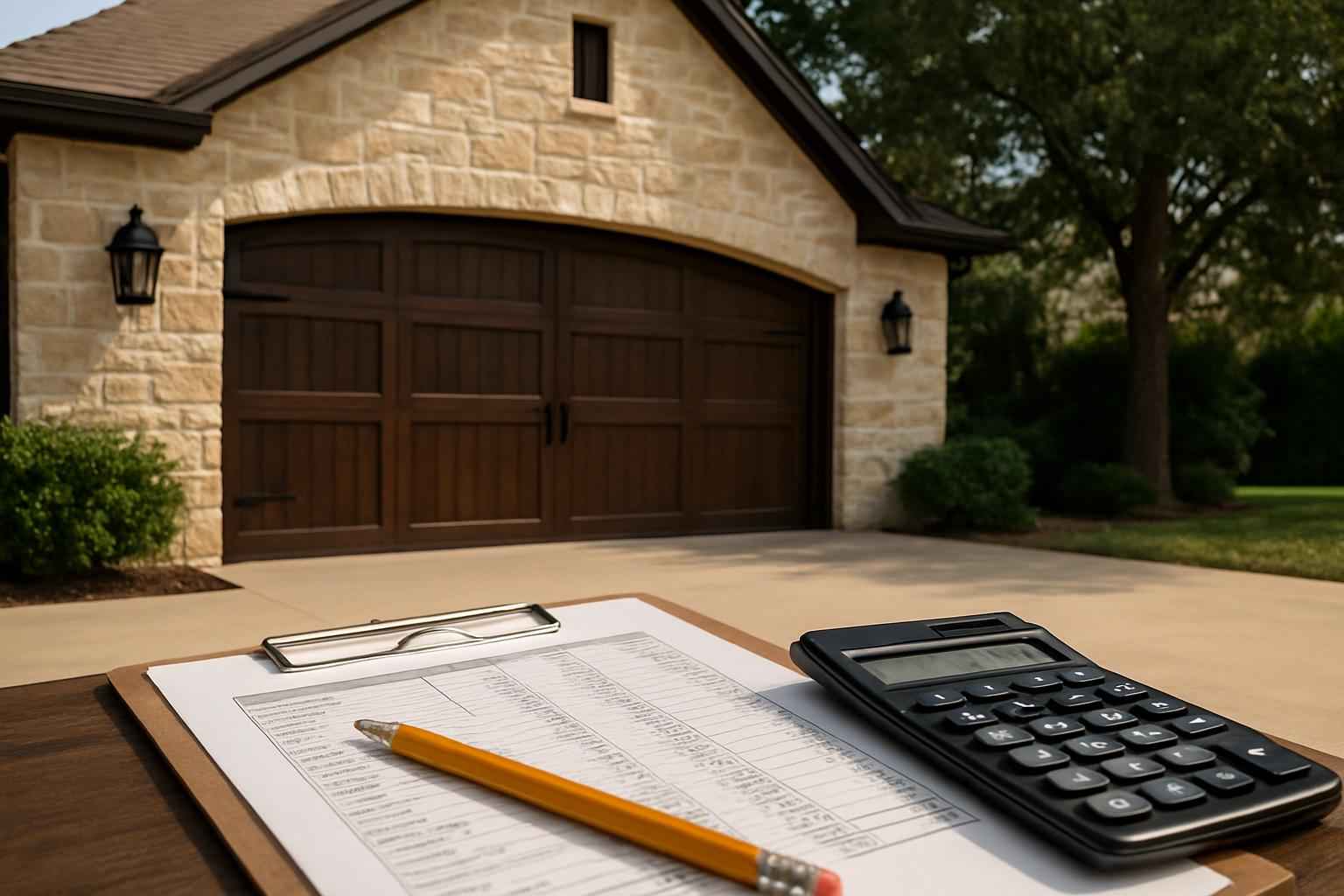 Garage Build Cost Estimate in Llano TX