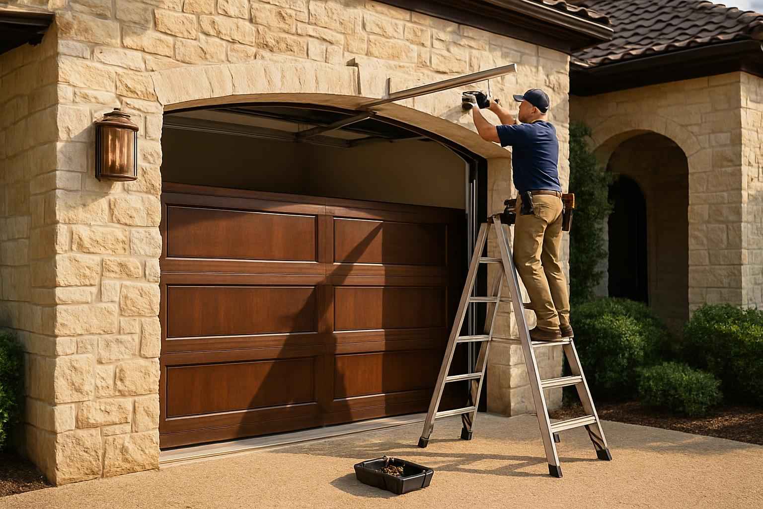 Garage Door Installation Service in Round Mountain TX