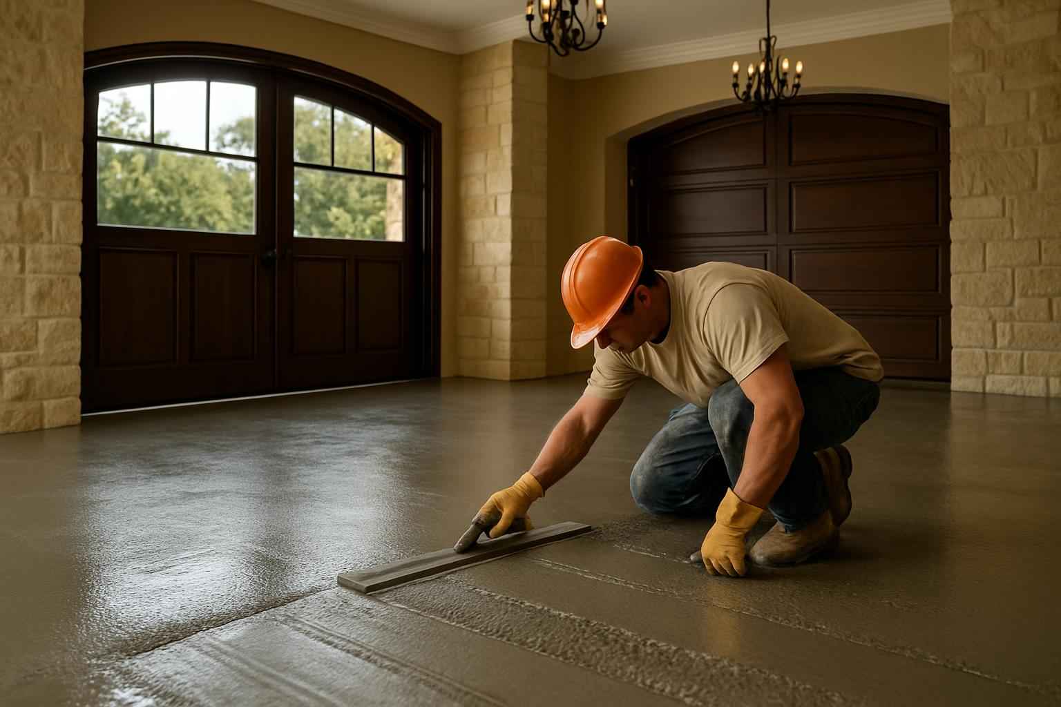 Garage Slab Installer in Boerne TX